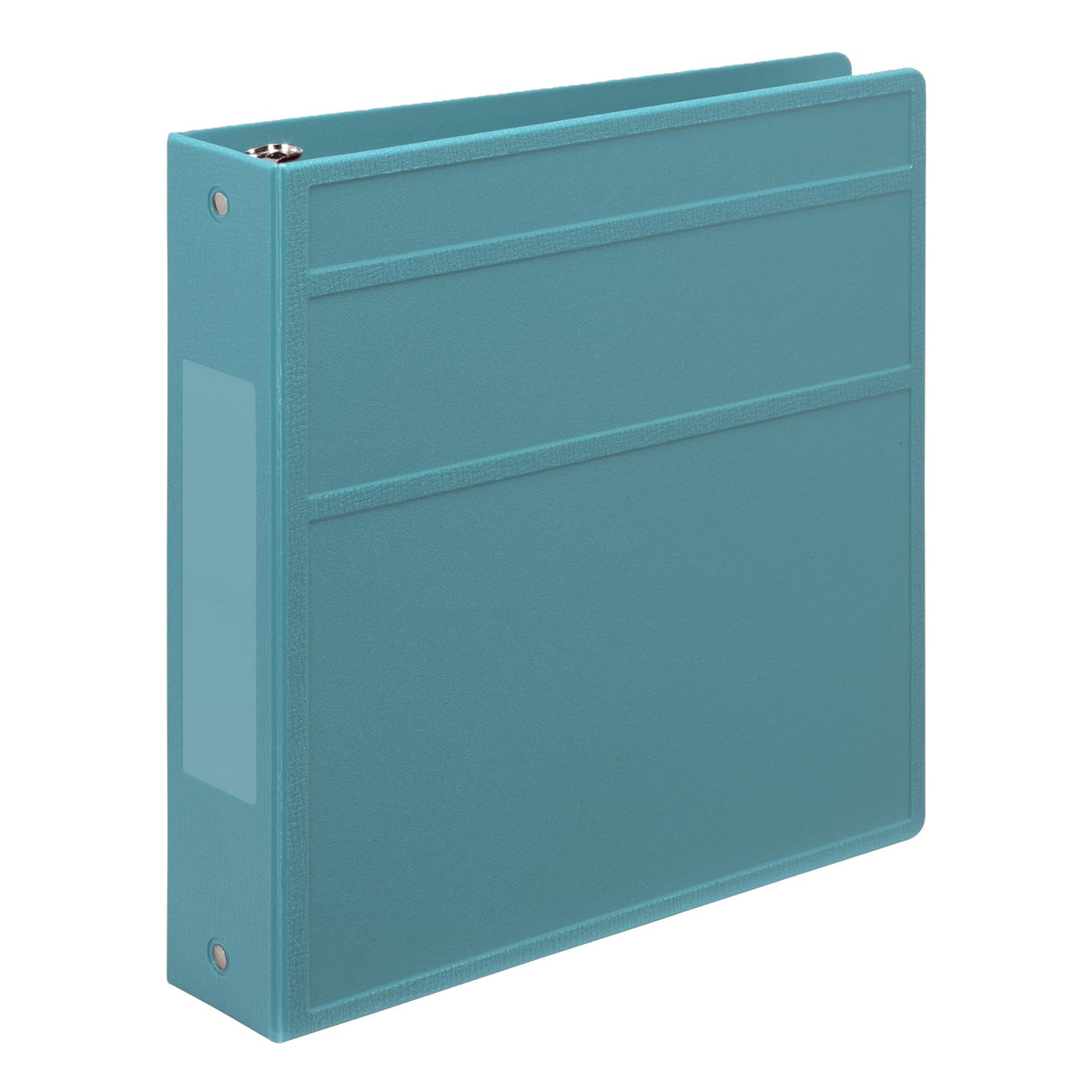 Carstens 2-Inch Heavy Duty 3-Ring Binder - Side Opening, Powder Blue, Durable Plastic, Precision