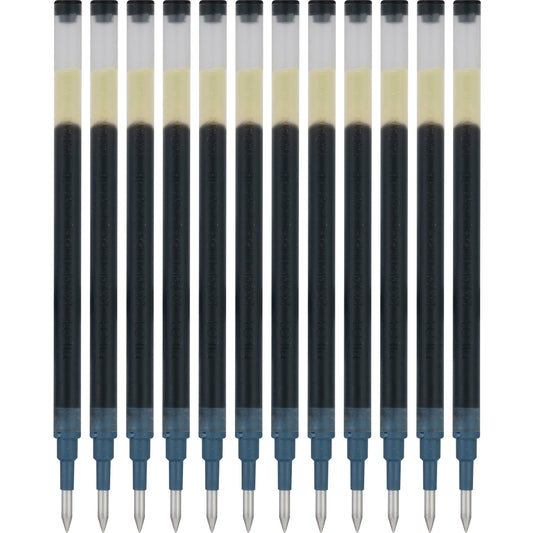 Pilot G2 Gel Ink Refills, Ultra Fine Point 0.38 mm, Black, Pack of 12