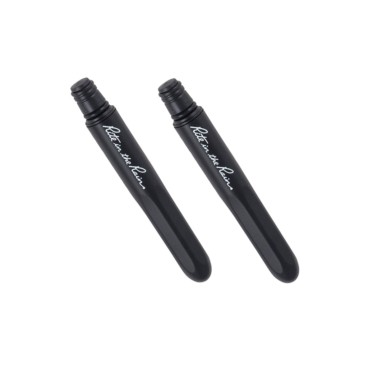 Rite in the Rain All-Weather EDC Pen, Black Pokka 2-Pack, Black 0.8mm Ink, Fine Point (No. BK92)
