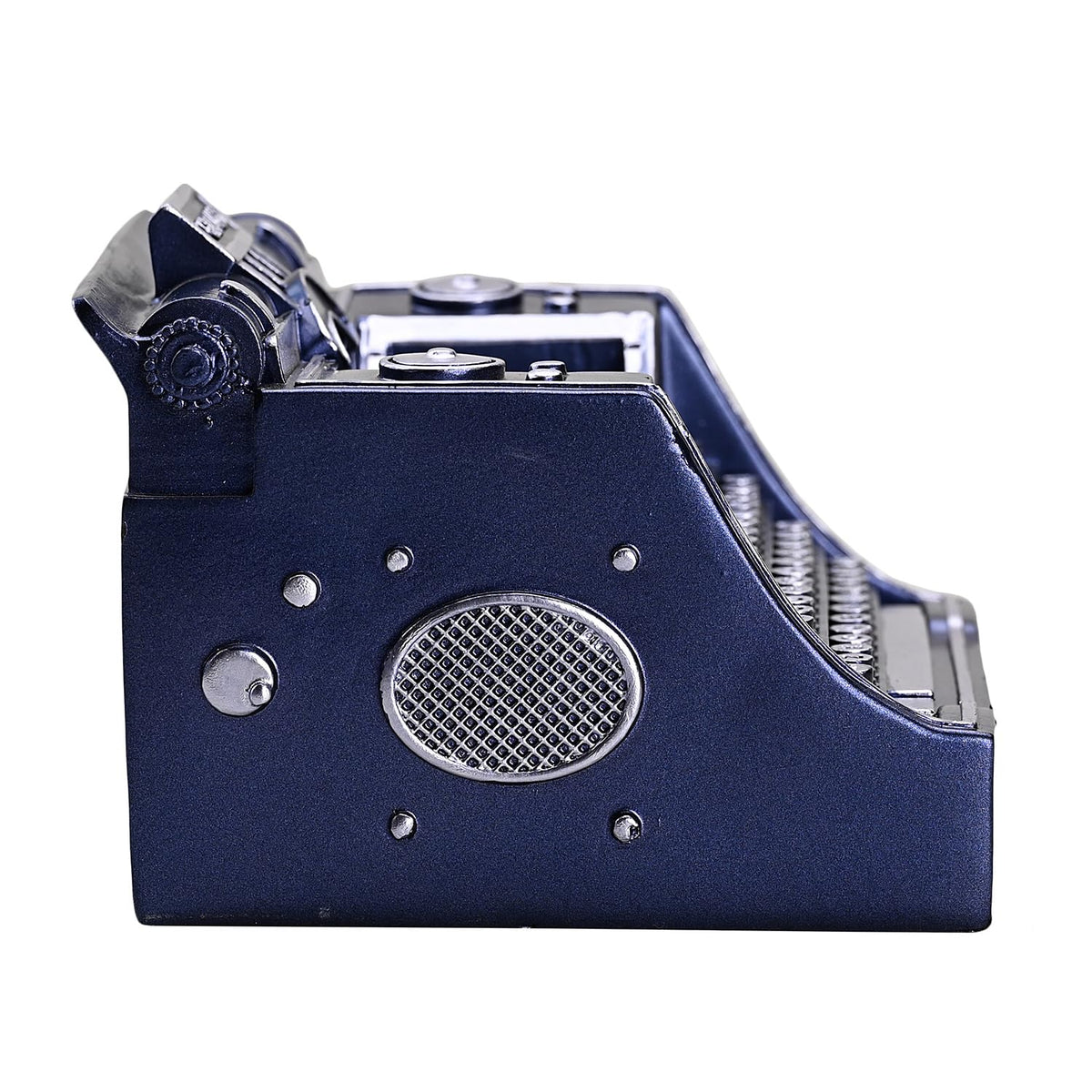 Amoysanli Retro Typewriter Pen Holder Desk Organizers for Writer's Blue