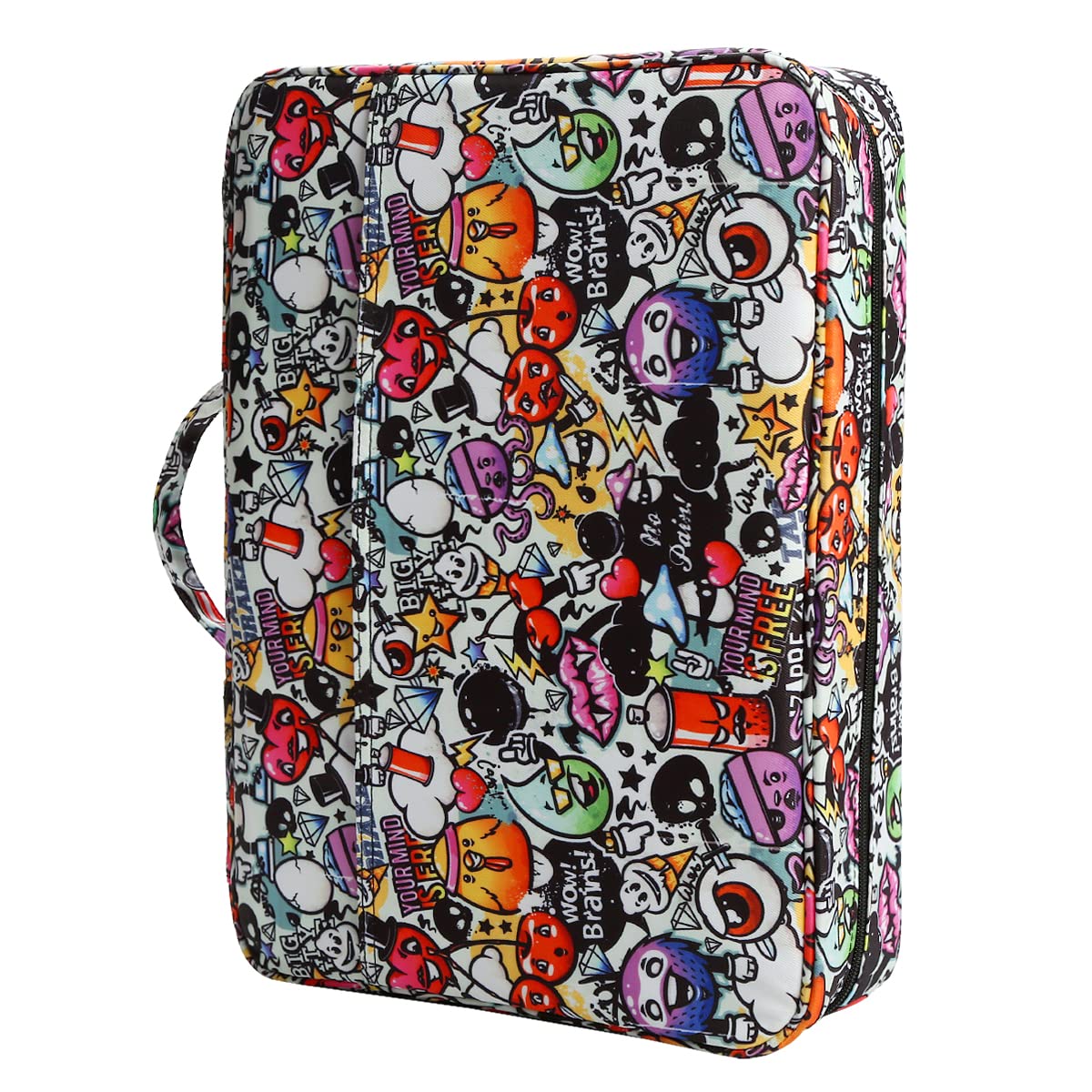 Lbxgap 480 Slots Colored Pencil Case w/Handle & Shoulder Strap