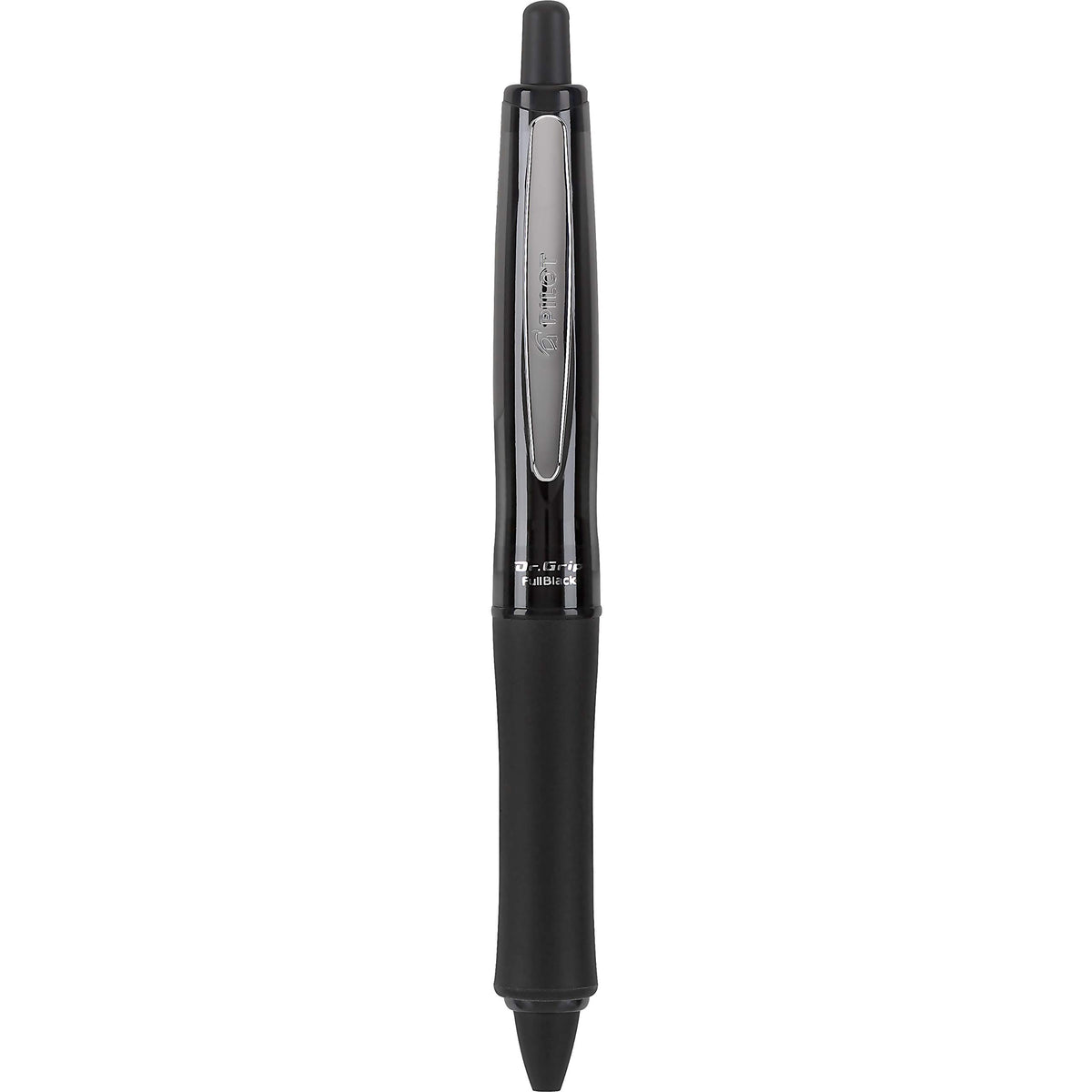 PILOT Dr. Grip FullBlack Ballpoint Pen, Black Ink, 3-Pack
