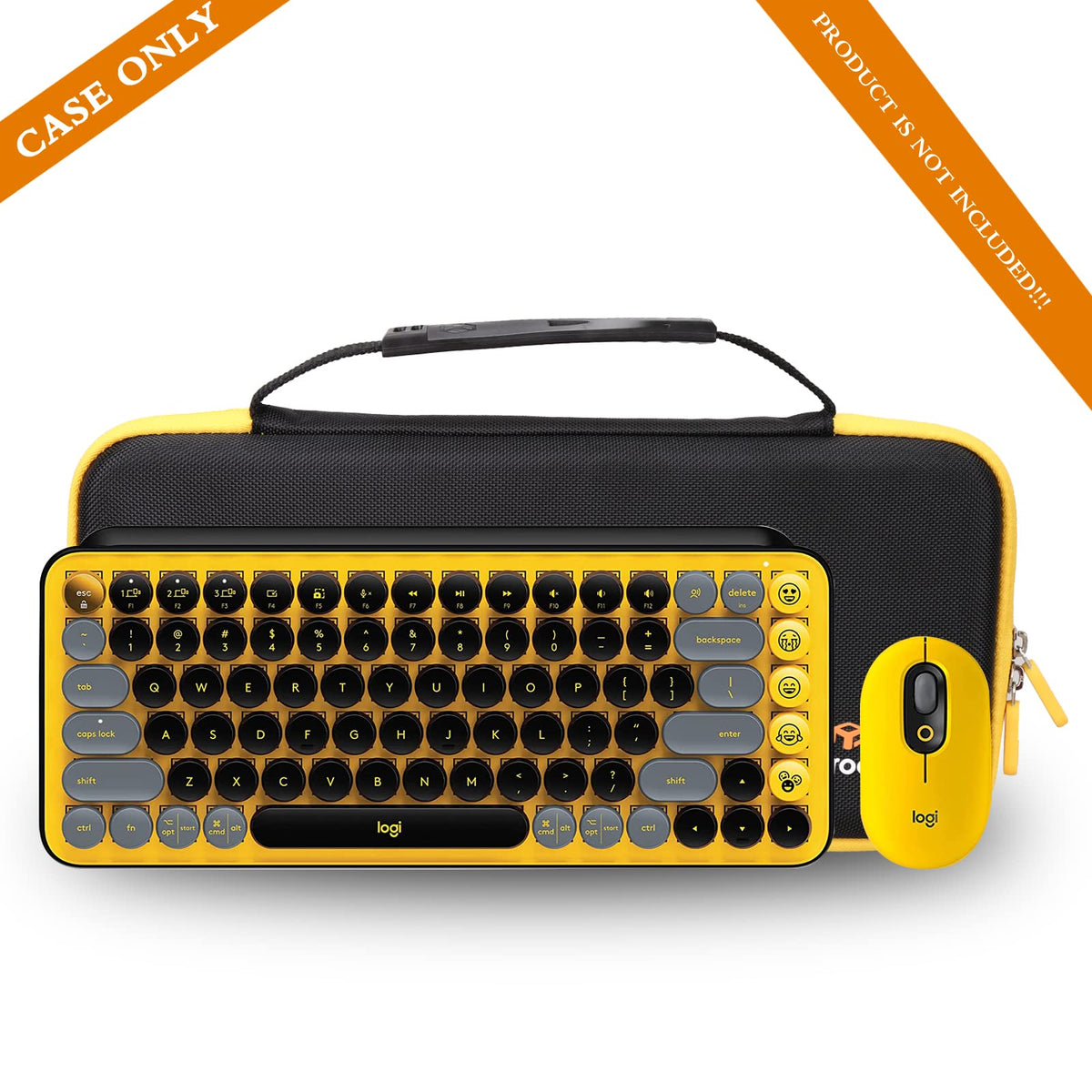 Aproca Case for Logitech POP Keys + POP Mouse Wireless Keyboard (Case Only)