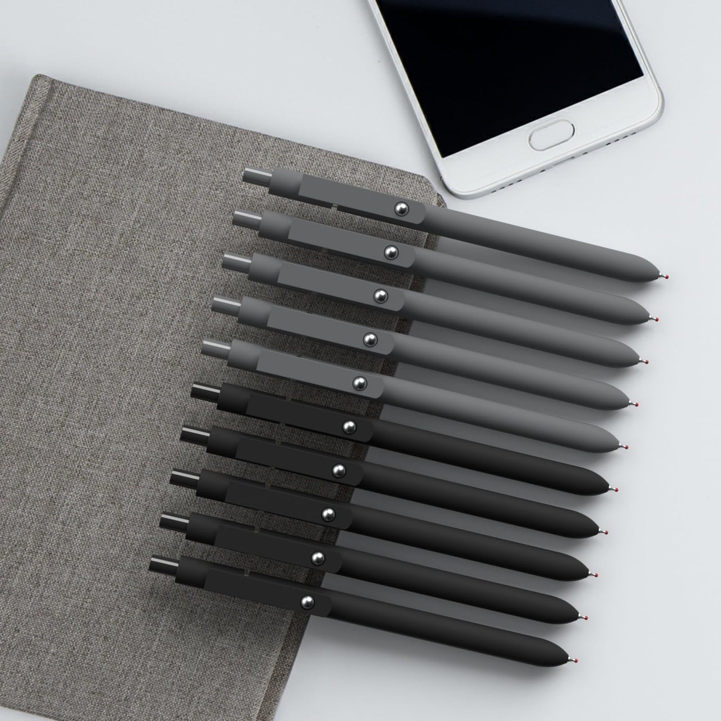 Kairsory Gel Pen,0.5mm Fine Point Pens Smooth Writing japanese gel pens, High-End Series Black Ink