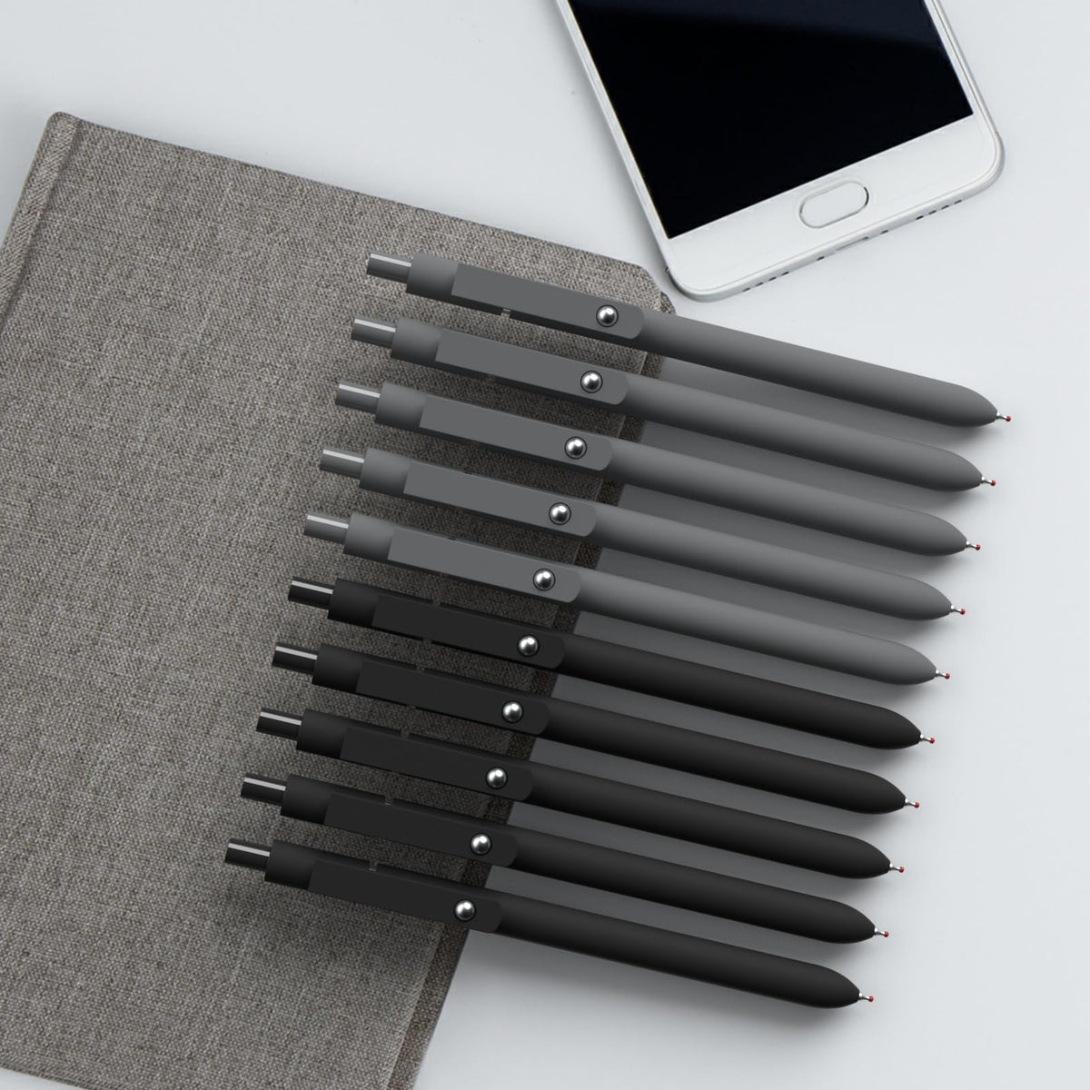 Kairsory Gel Pen,0.5mm Fine Point Pens Smooth Writing japanese gel pens, High-End Series Black Ink
