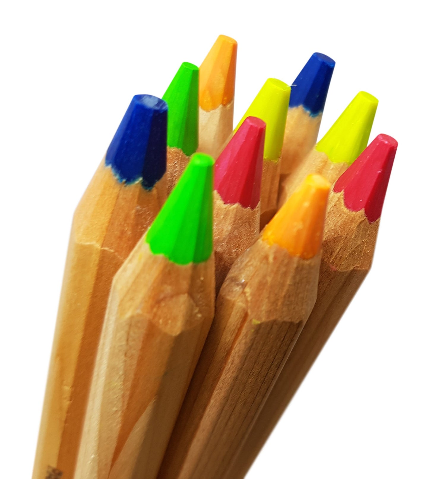 LYRA dry highlighters pencils bible safe and office supplies, unlacquered Neon highlighter colored