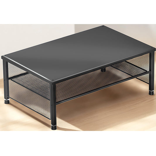 ECOLOVI 2-Tier Computer Monitor Stand Riser, Printer & Laptop Stand, Office Desk Accessories