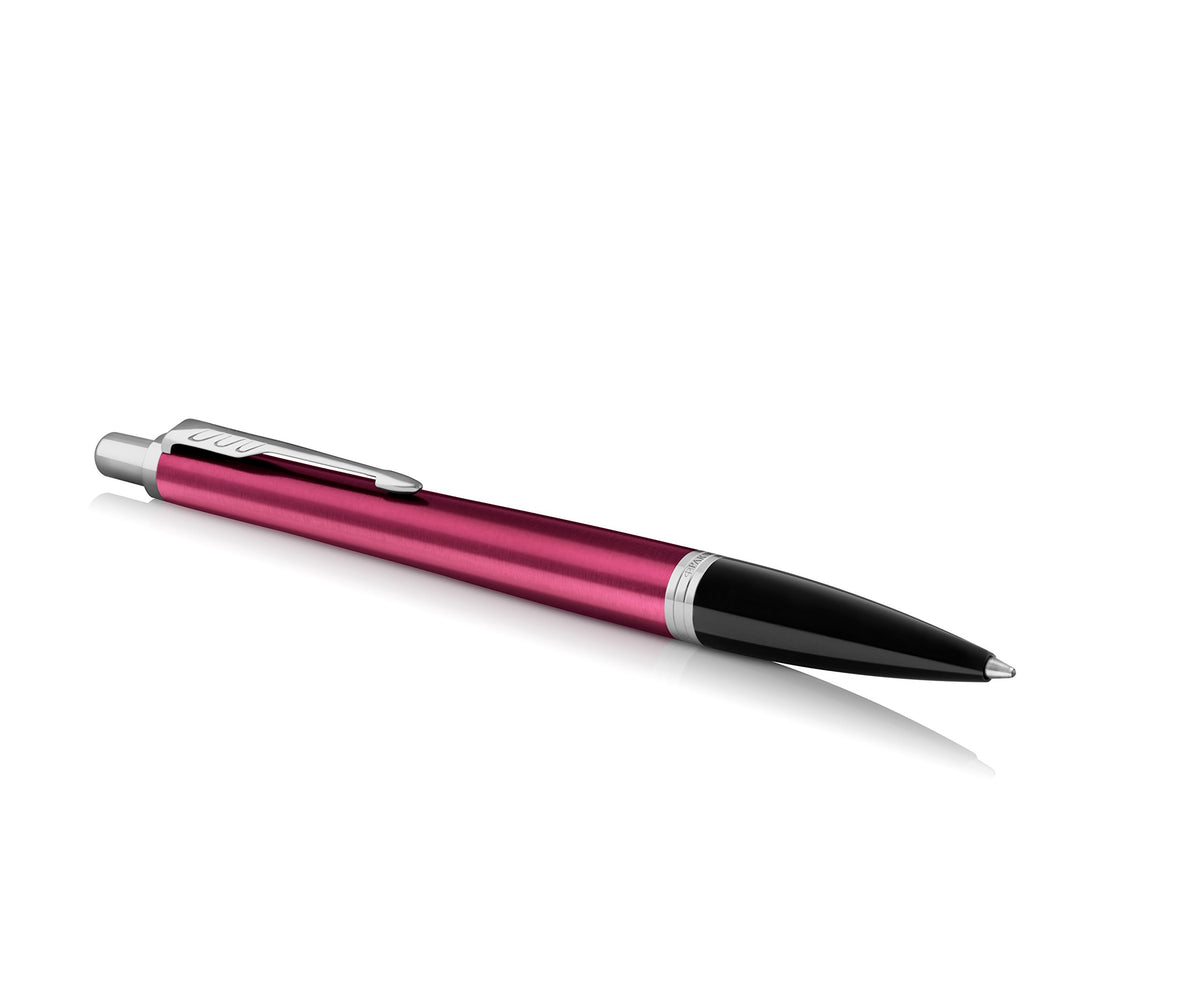 PARKER Urban Ballpoint Pen, Vibrant Magenta with Medium Point Black Ink Refill, Gift Box (1975420)