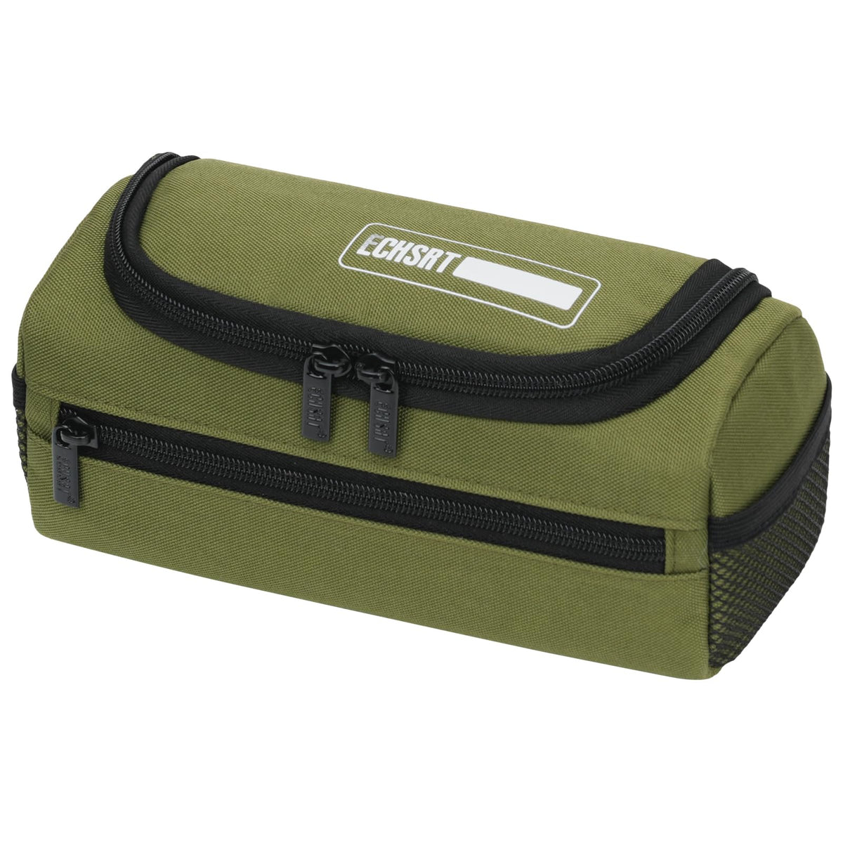ECHSRT Large Pencil Case Organizer, Big Capacity U-Shaped Pen Pouch, Green