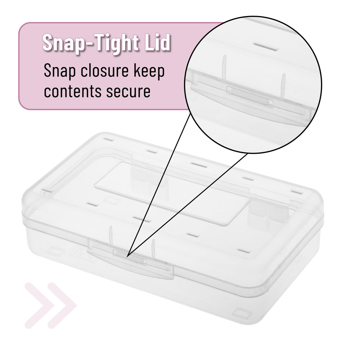 Mr. Pen- Plastic Pencil Case Box, 12 Pack