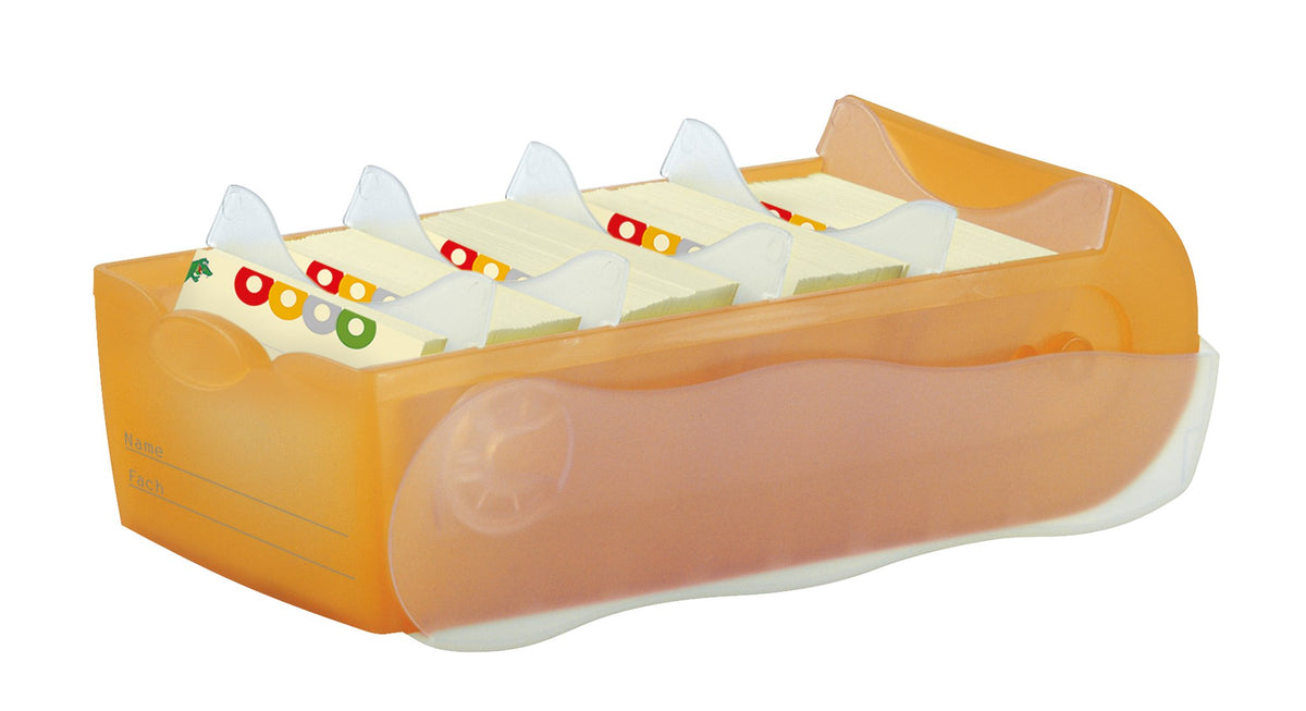 HAN 997-613, Croco Flashcard Index Box. for Learning Vocabulary in an Ingeniously Simple Way, A7
