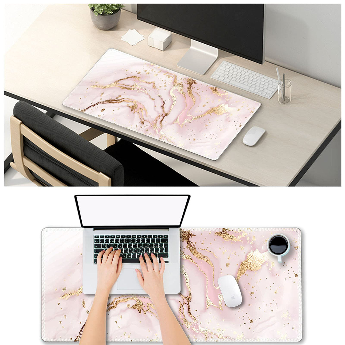 Extended Gaming Mouse Pad XXL ArtSo Large Keyboard Mat Long Mousepad Desk Decor Writing Pad Non
