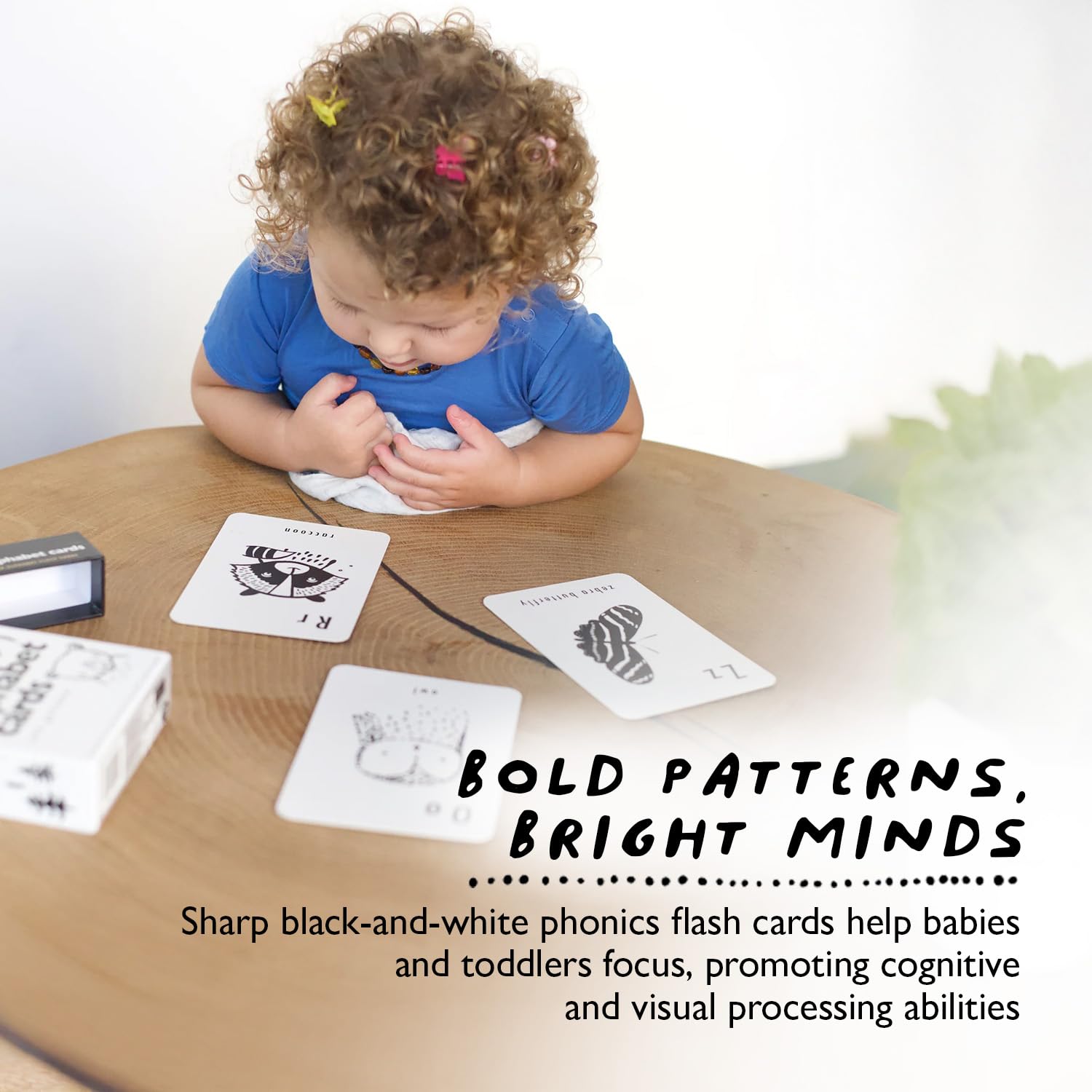 Wee Gallery Alphabet Cards, ABC Flash Cards for Toddlers