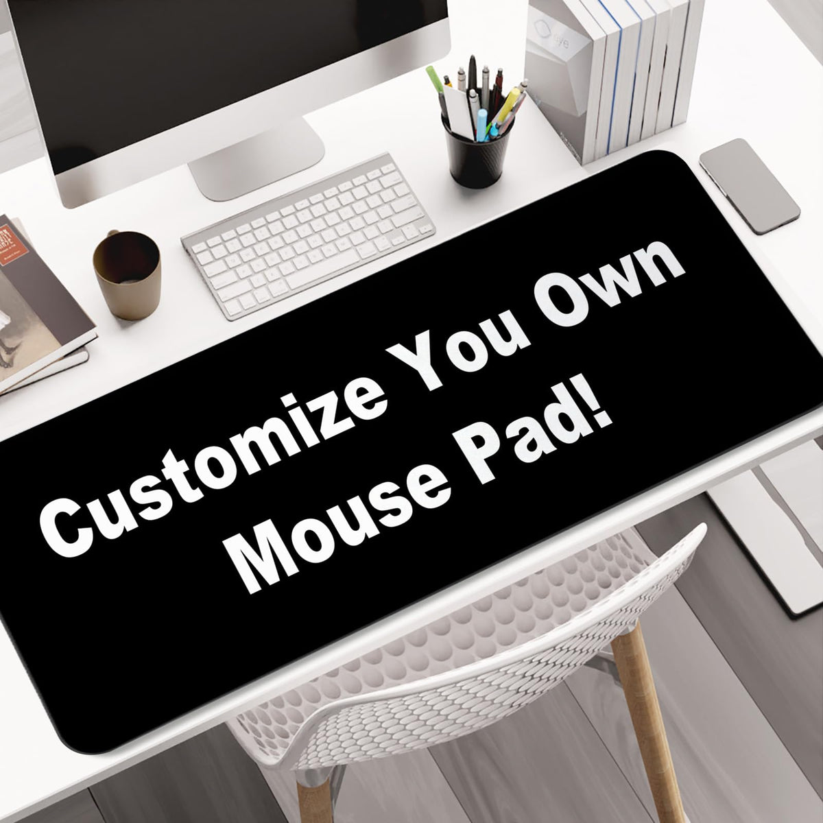 AYKDTFN Custom Mouse Pad, Personalized Desk Mat for Gaming, Office & Home