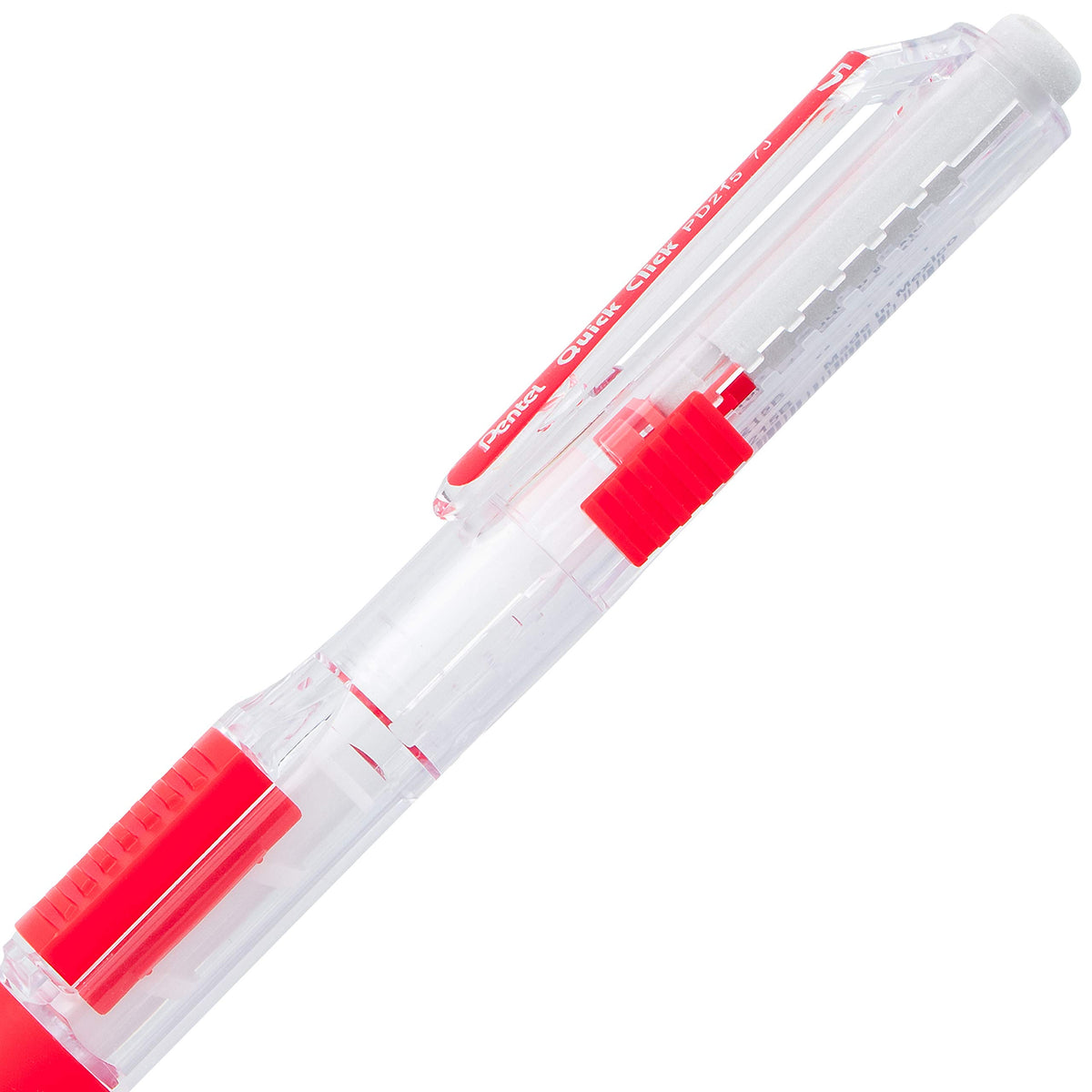 Pentel Quick Click Mechanical Pencil, (0.5mm) Fine Line, Canister, Assorted Colors (A/B/C/N/V)