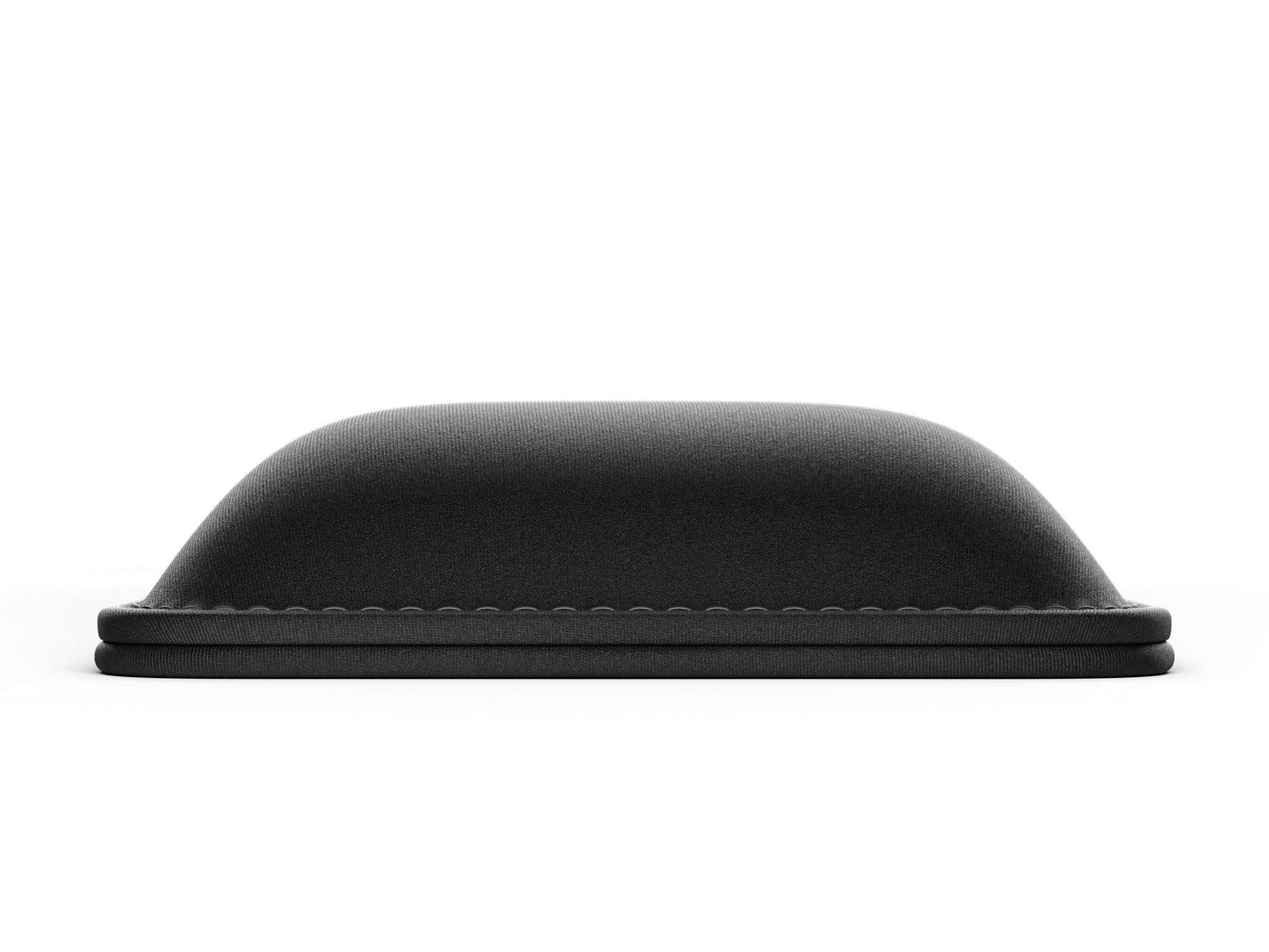 Glorious Wrist Pad/Rest - Compact - Black - Mechanical Keyboards, Stitched Edges, Ergonomic | 12x4
