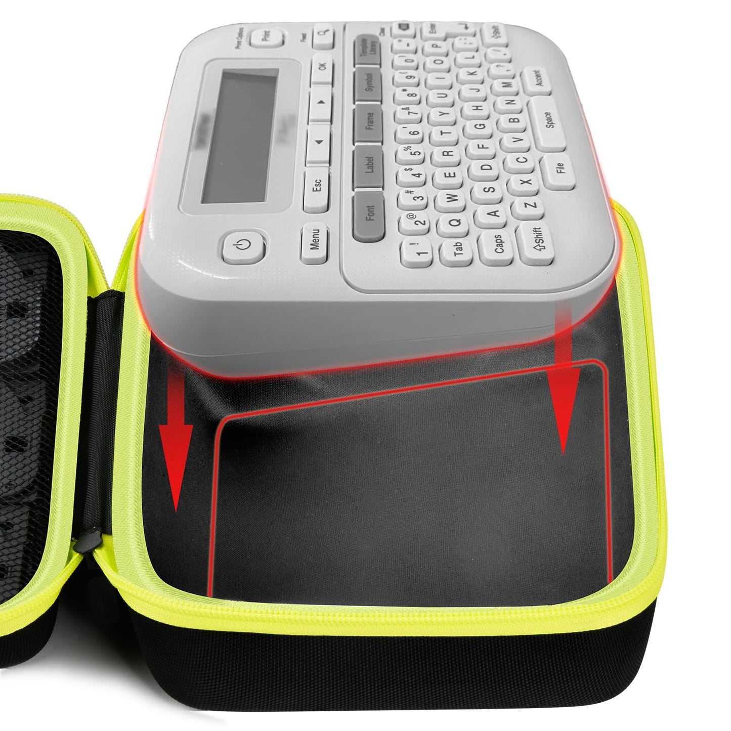 GWCASE Label Maker Case for Brother P-Touch PT-D220/ PT-D210, Box Only