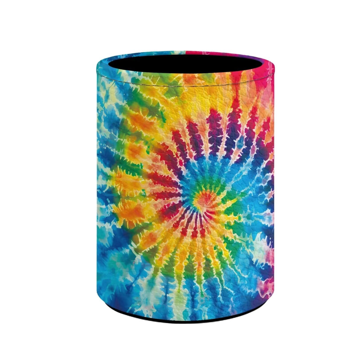 BIGCARJOB Rainbow Tie Dye Pencil Holder Pen Organizer Kids Adult Office Pencil Cup Tie Dye Print