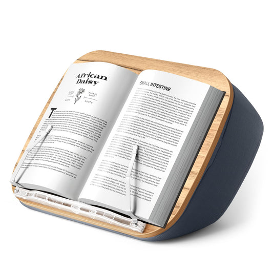 ERGONOV Lap Book Stand for Hands Free Reading Comfortable Pillow Stand