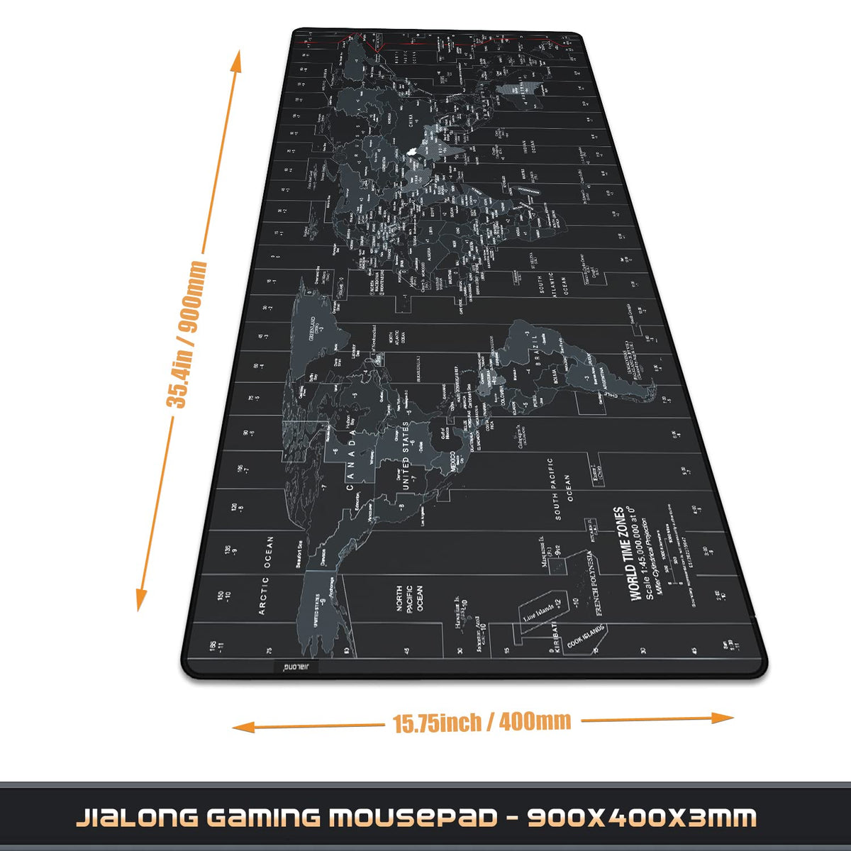 JIALONG Large Gaming Mouse Pad Extended Desk Mat XXL Mousepad with Non-Slip Keyboard Pad for Office