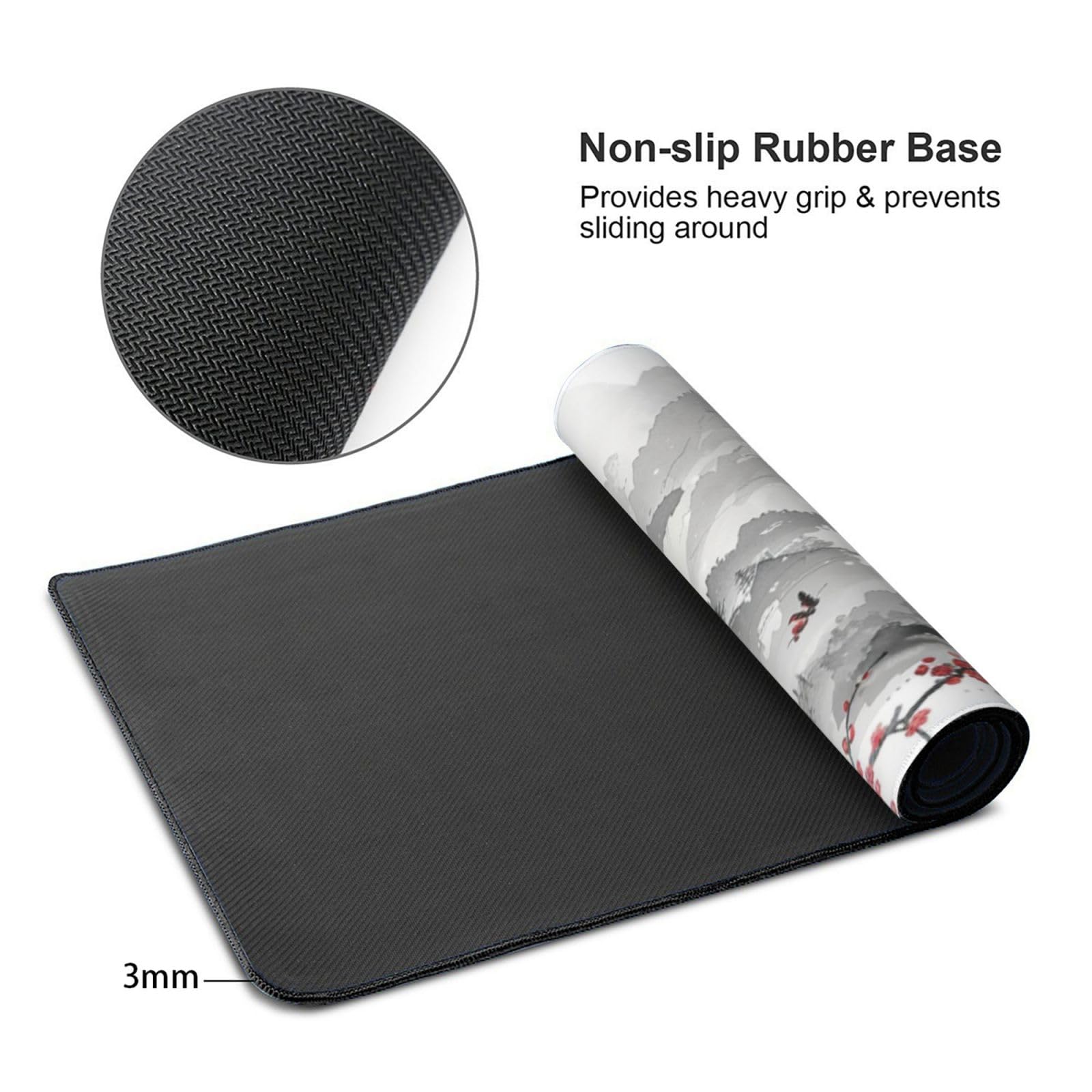 35.4 x 15.7 in, Waterproof XXL Large Mouse Pad for Desk, Extended Keyboard Mouse Mat for Computer