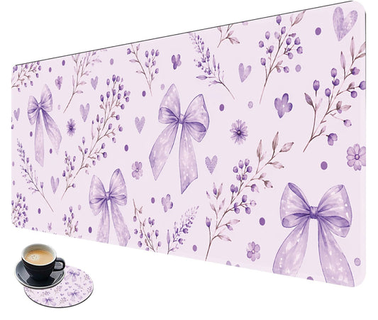 Desk Mat Large Gaming Mouse Pad + Coaster