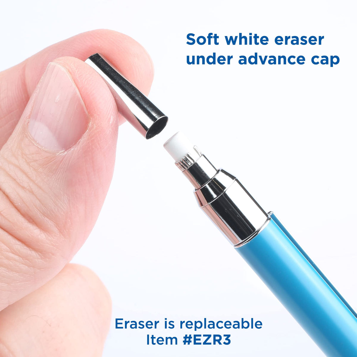 Alvin, Draft-Matic Mechanical Pencil, 0.3mm, Stainless Steel Drawing and Design Tool for Students