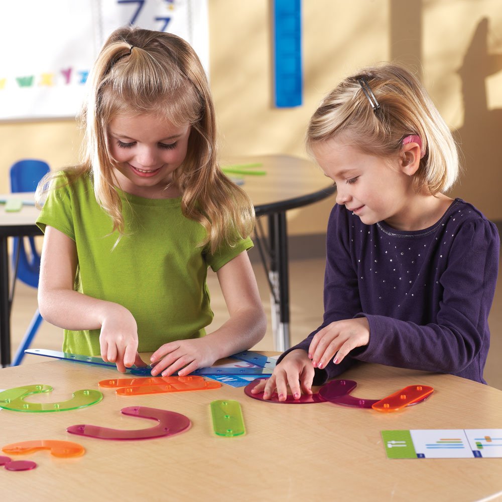 Learning Resources Letter Construction Activity Set - Alphabet Montessori Toys, Toddler Writing