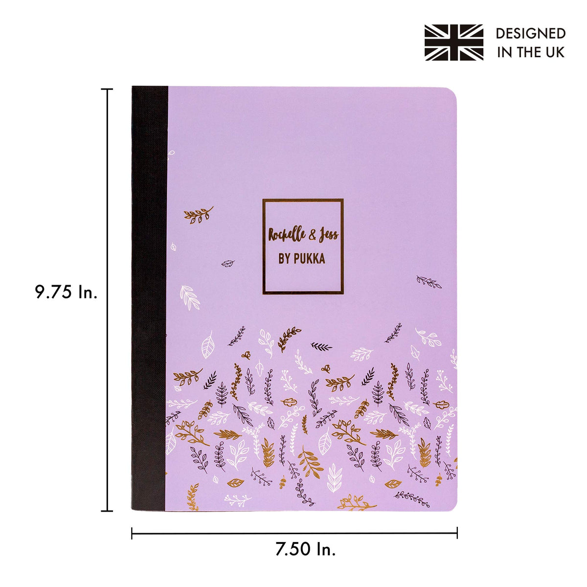 Pukka Pad, Composition Notebooks - 3 Pack of Journals Featuring 140 Pages of College Ruled 80GSM