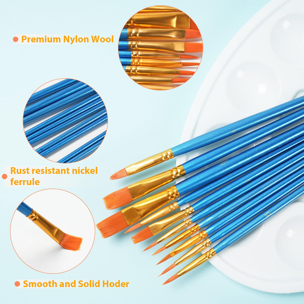 S & E TEACHER'S EDITION 330 Pcs Paint Brush Set