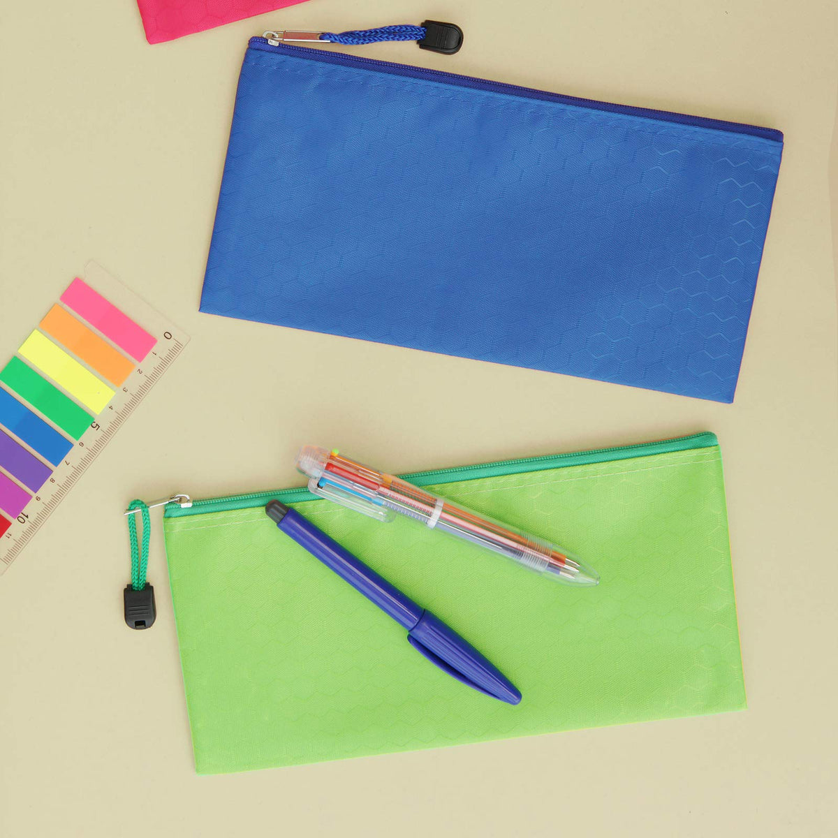 LABUK 29pcs Zipper, Small Zipper, Waterproof, for Travel Cosmetics 12 Colors