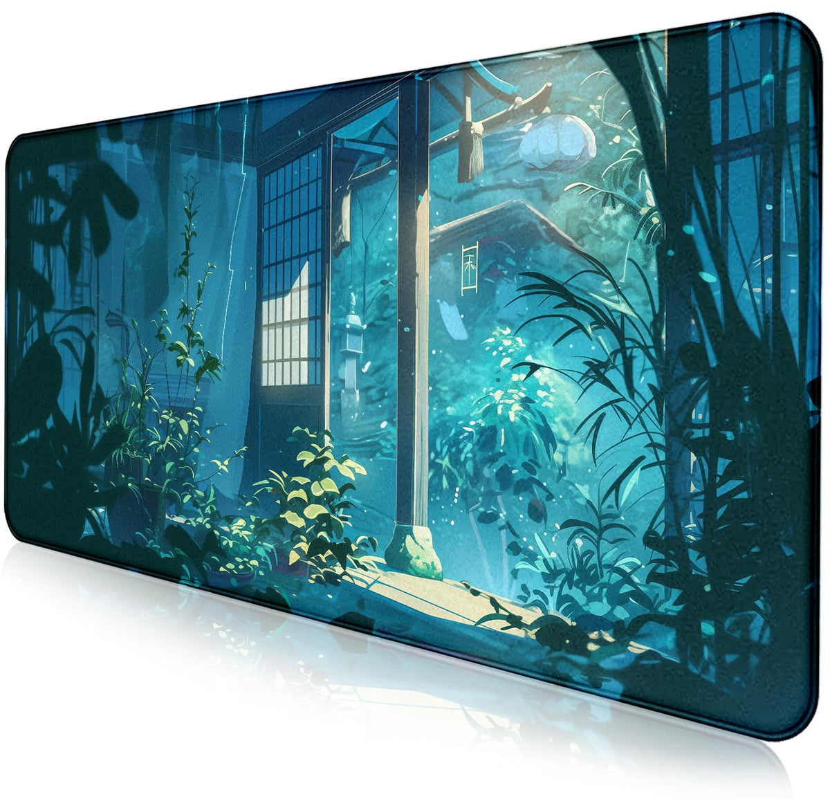 Tropical Plants XL Extended Gaming Keyboard Pad Computer Non Slip Mouse Pad