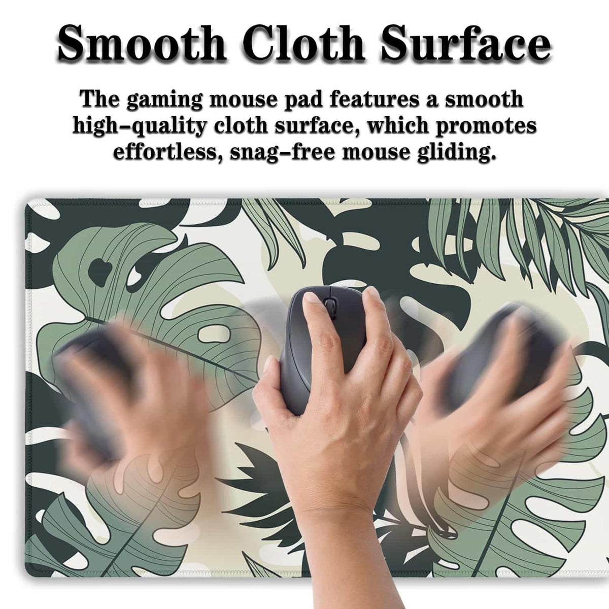 Samgula Large Mouse Pad Long Mousepad Desk Mouse Pads Keyboard Mats Gaming Mouse Mat Non-Slip