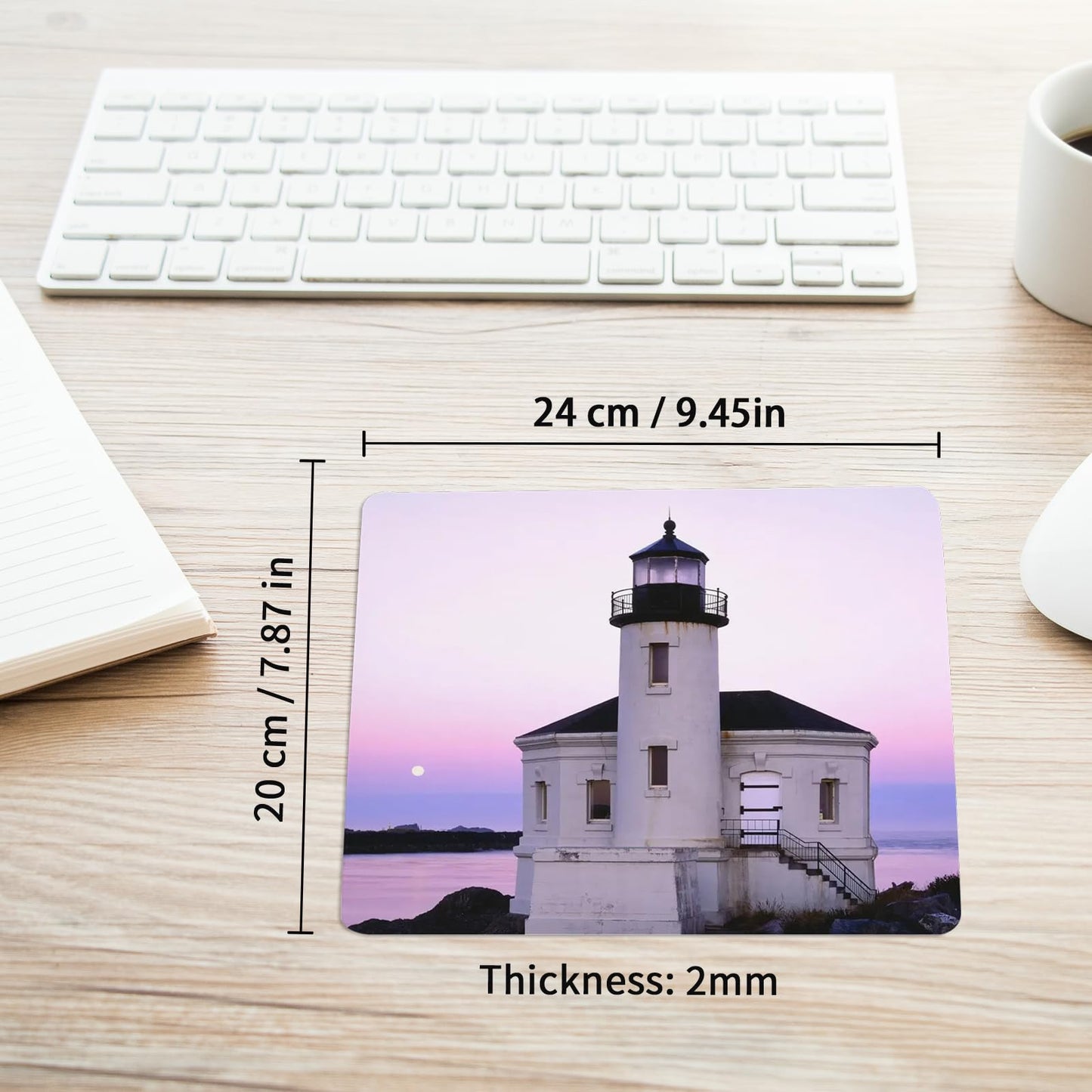 30 PCS White Mouse pad for Heat Press Printing, Mousepad for Heat Transfer Crafts Custom Photos Non