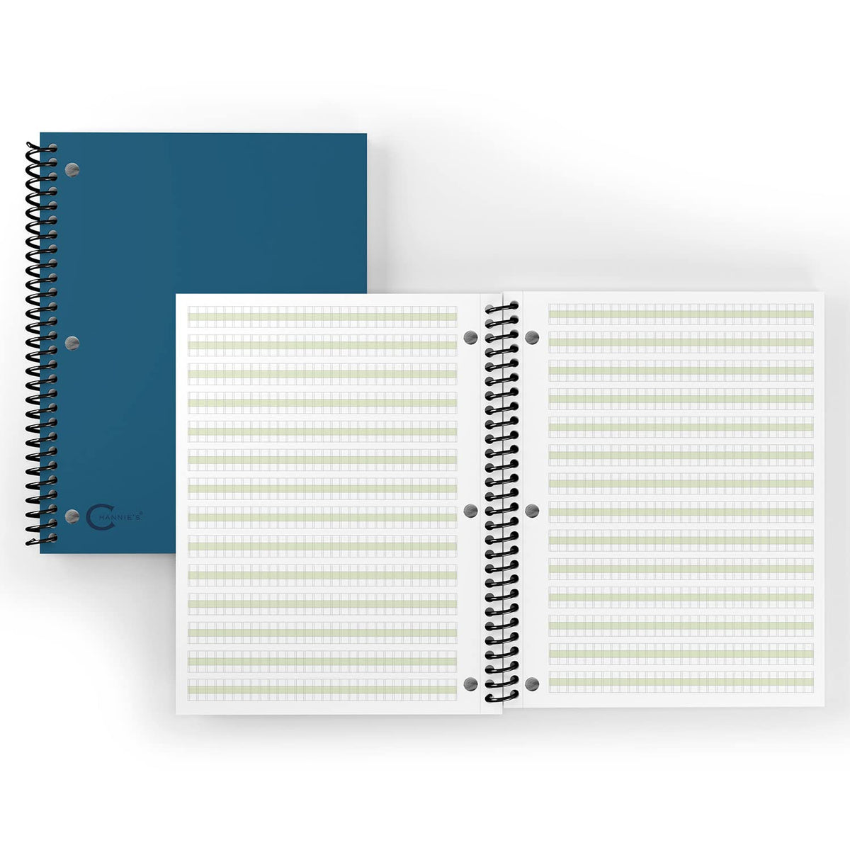 Channie's Youth Composition Notebook, Homework & Improvement Journal for Kids, Older Learners, &
