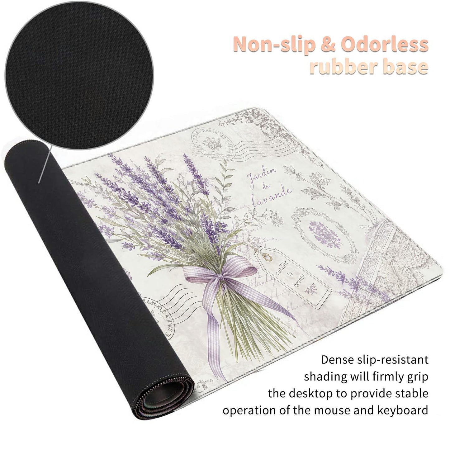 Desk Mat Large Gaming Mouse Pad + Coaster