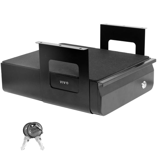 VIVO Black 12 x 14 inch Under Desk Drawer, DESK-AC03L-B