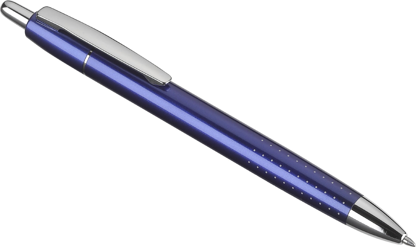 PILOT Axiom Collection Retractable Ballpoint Pen, Cobalt Blue Barrel, Blue Ink, Medium Point (90061)