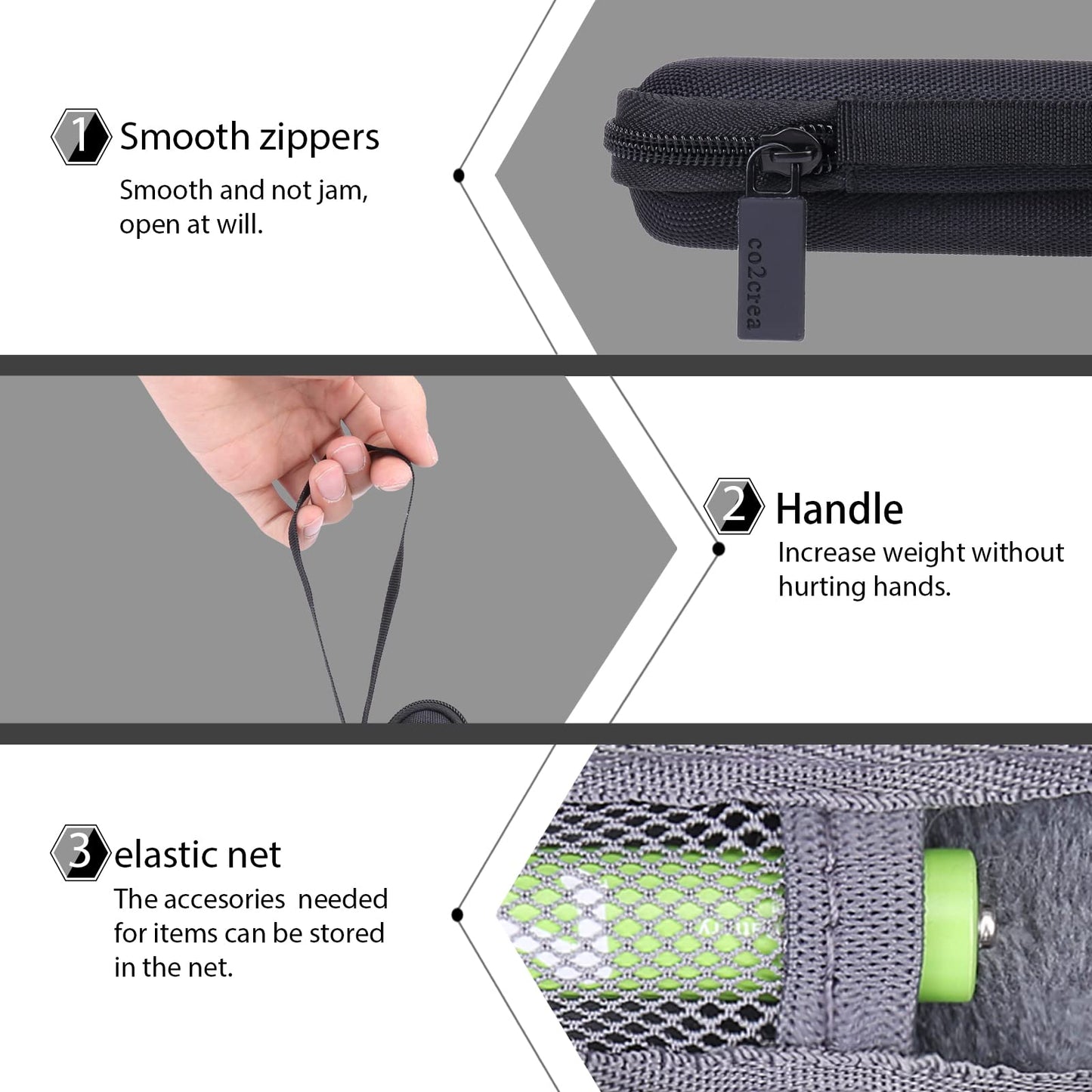 co2CREA Hard Travel Case for Wireless Presenter PowerPoint Clicker