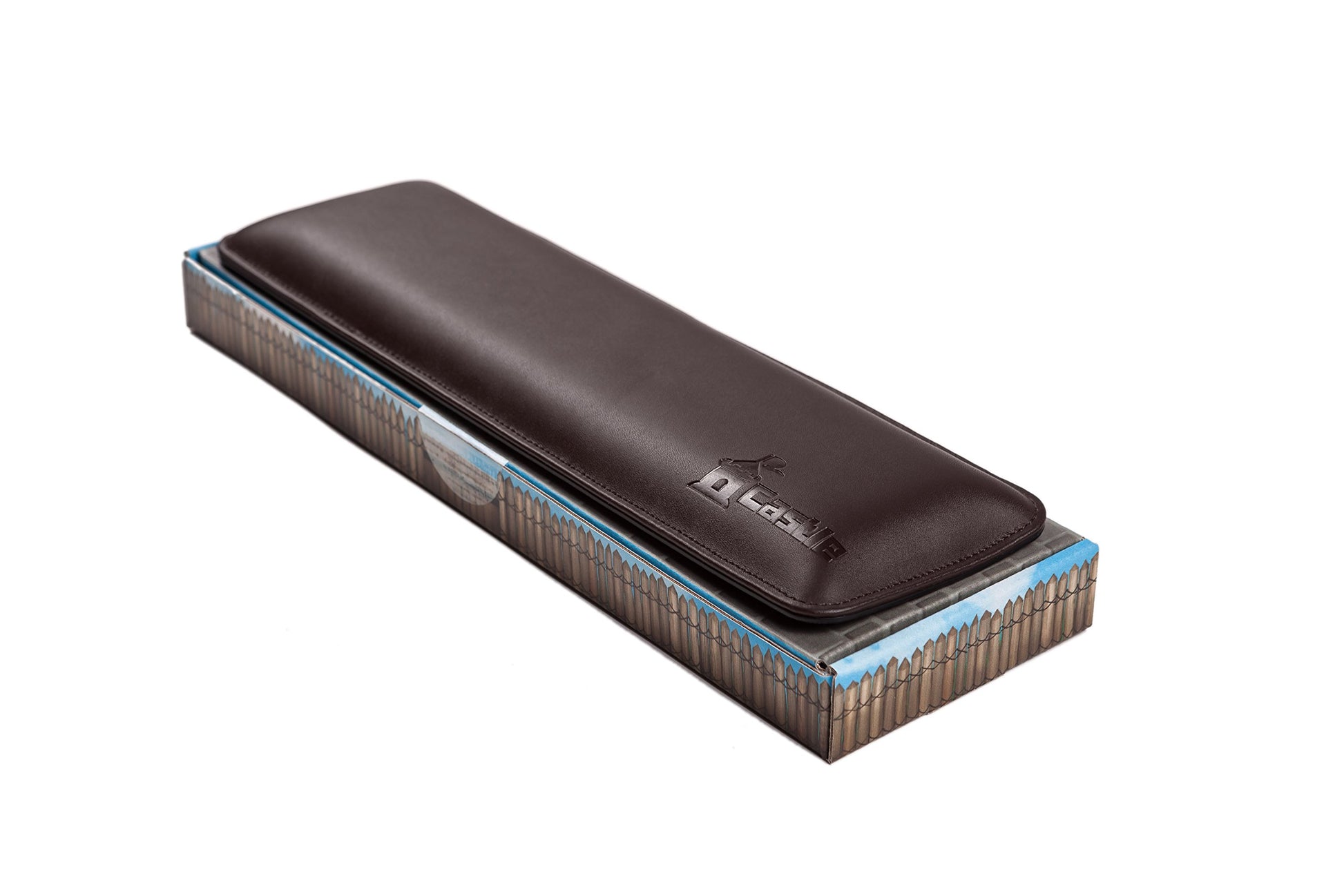 Bailey by Castle Leather Keyboard Wrist Rest (Woodland, Tenkeyless)