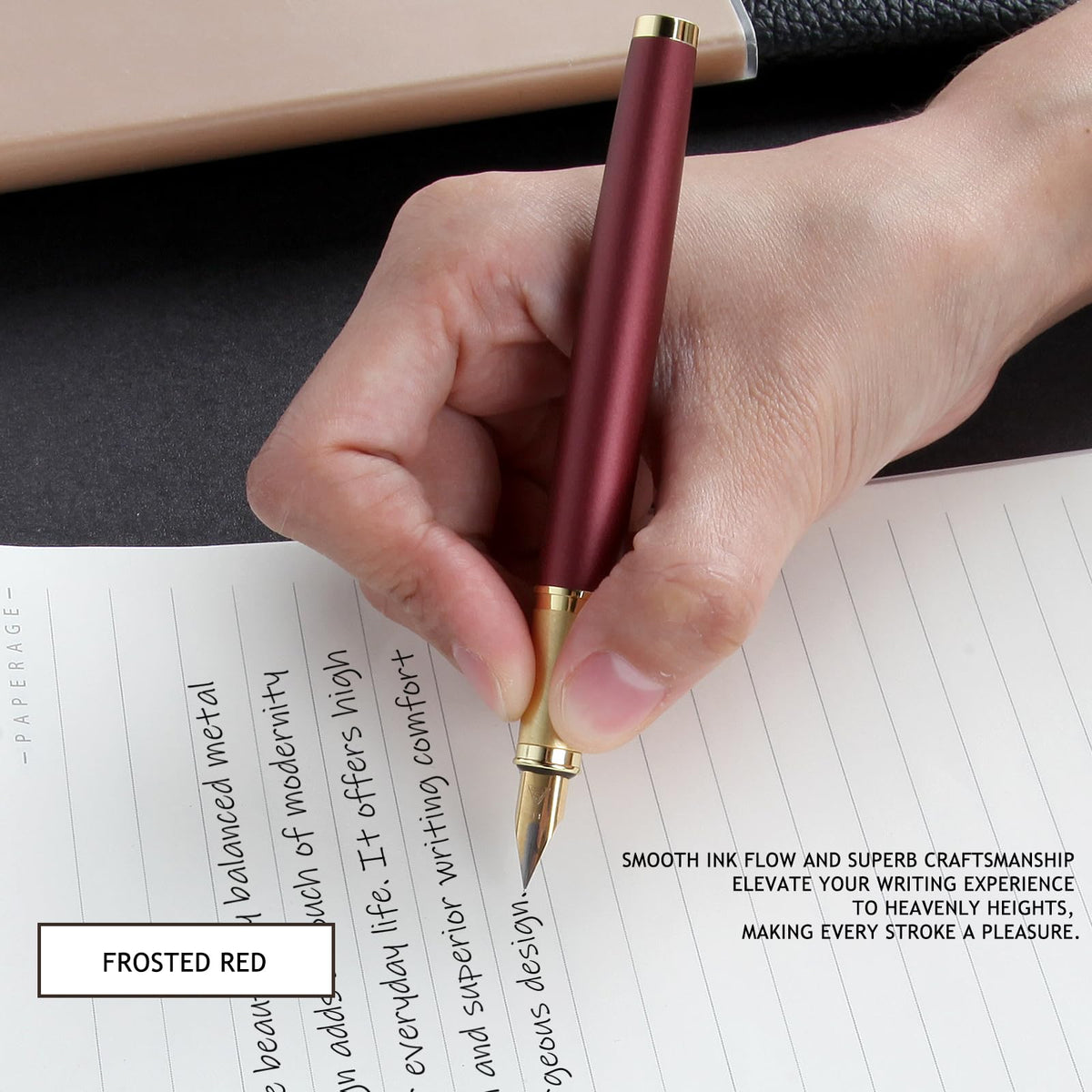 Zalantan Fountain Pen, luxury Fine point smooth writing pens for journaling fancy pen with Gift