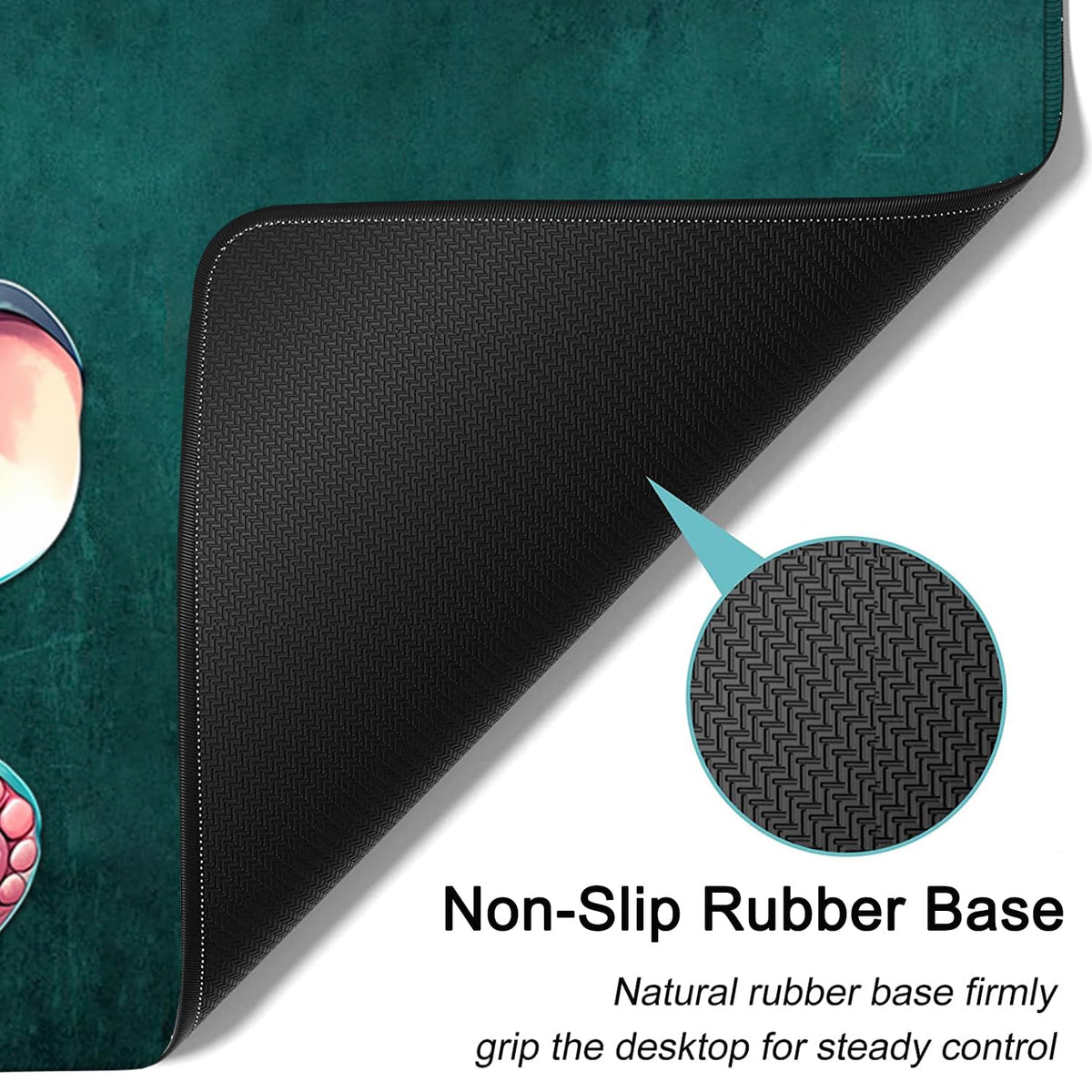 Large Mouse Pad, 31.5 x 11.8in Extended Gaming Mouse Pad with Stitched Edges, XXL Mousepad