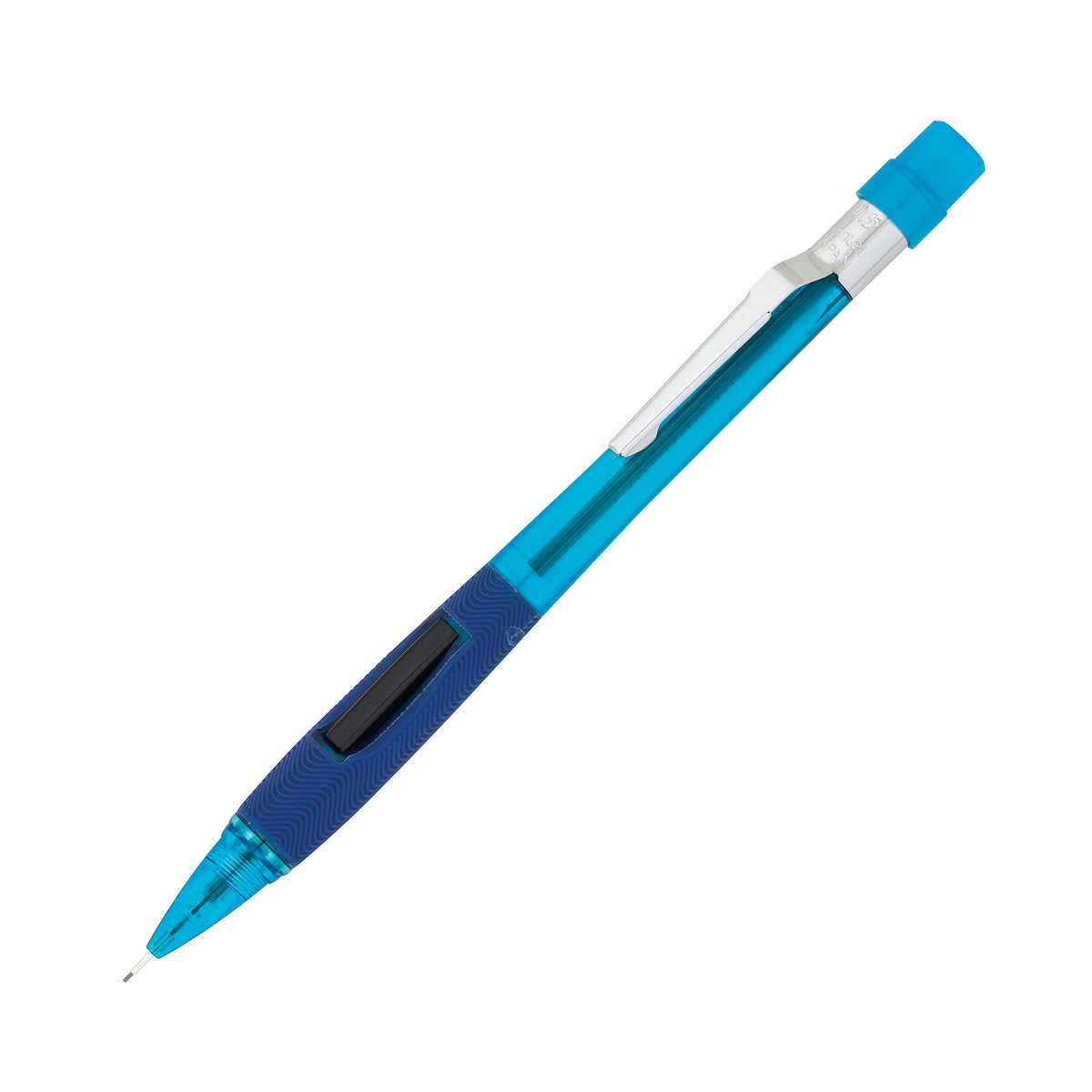 Quicker Clicker Mechanical Pencil (0.5mm) Transparent Blue Barrel