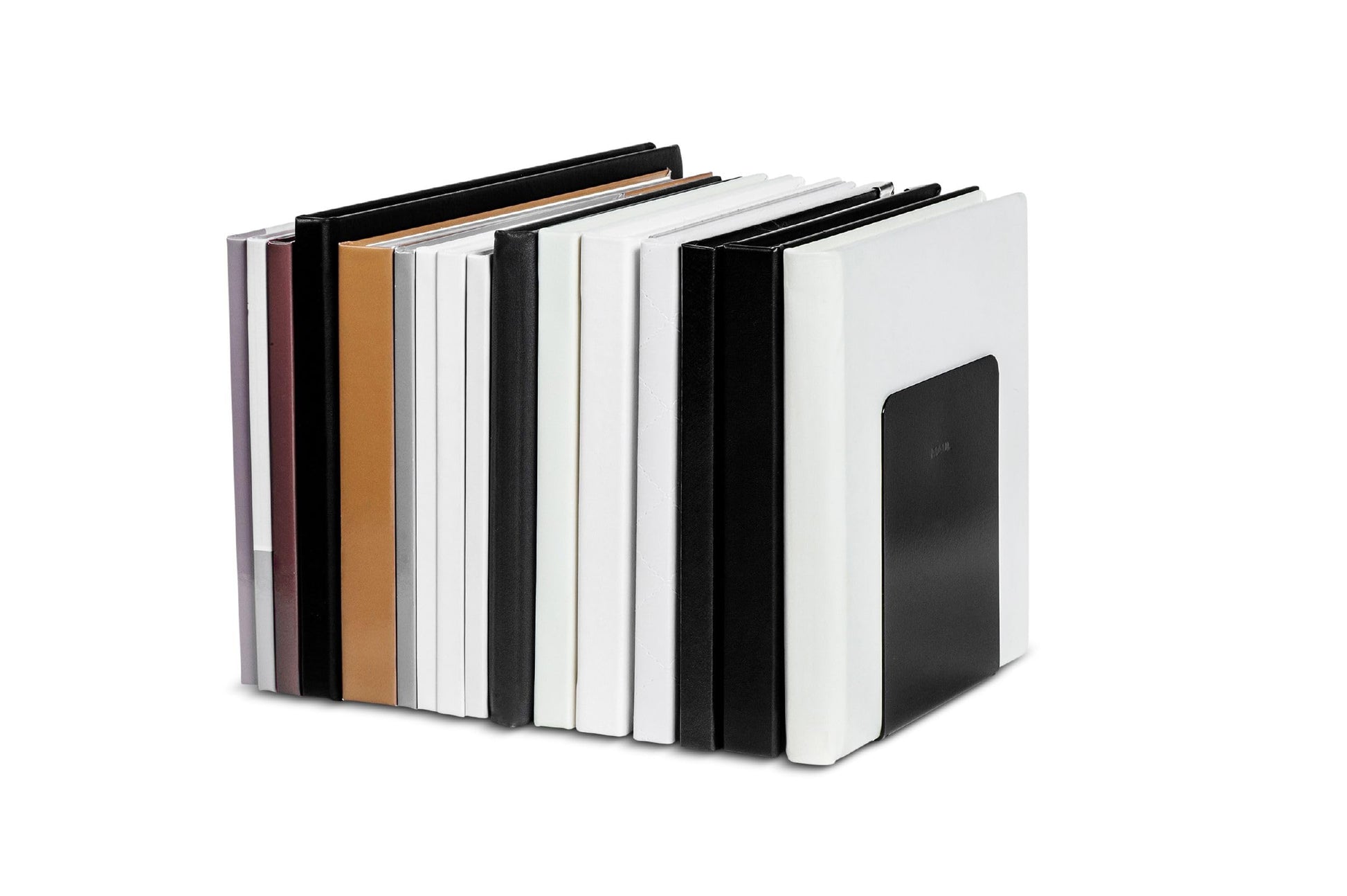 Maul Premium Metal Bookends, 120 x 140 x 140 mm, 1 Pair