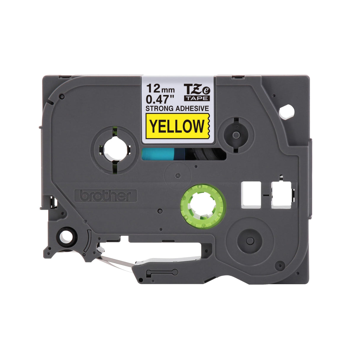 Brother Genuine P-Touch TZe Black Print on Yellow Label Tape (TZeS631), Strong Adhesive Laminated