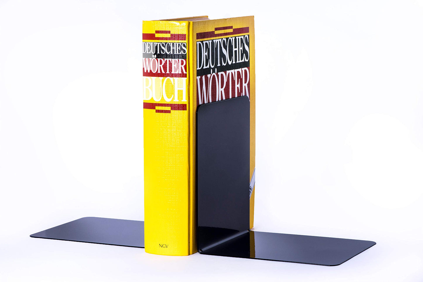 Maul Premium Metal Bookends, 120 x 140 x 140 mm, 1 Pair