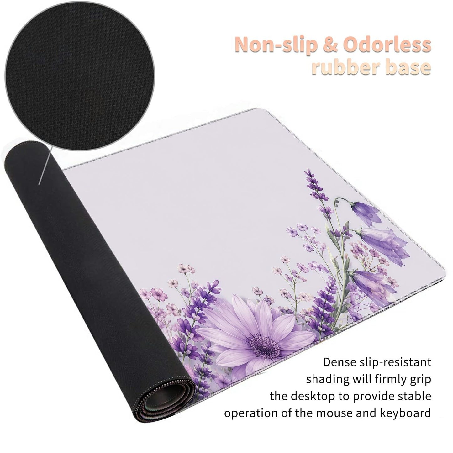 Desk Mat Large Gaming Mouse Pad + Coaster