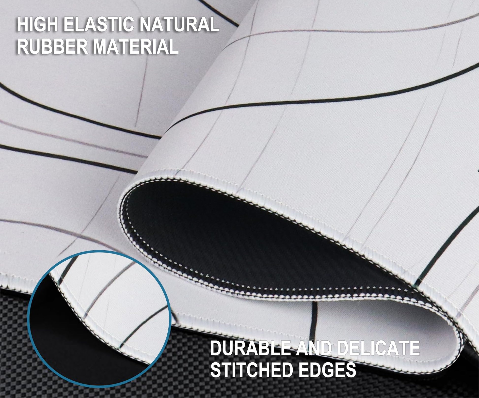 Large Mouse Pad, 31.5" x15.7" Large Mat with Superior Micro-Weave Cloth, Water Resist Keyboard