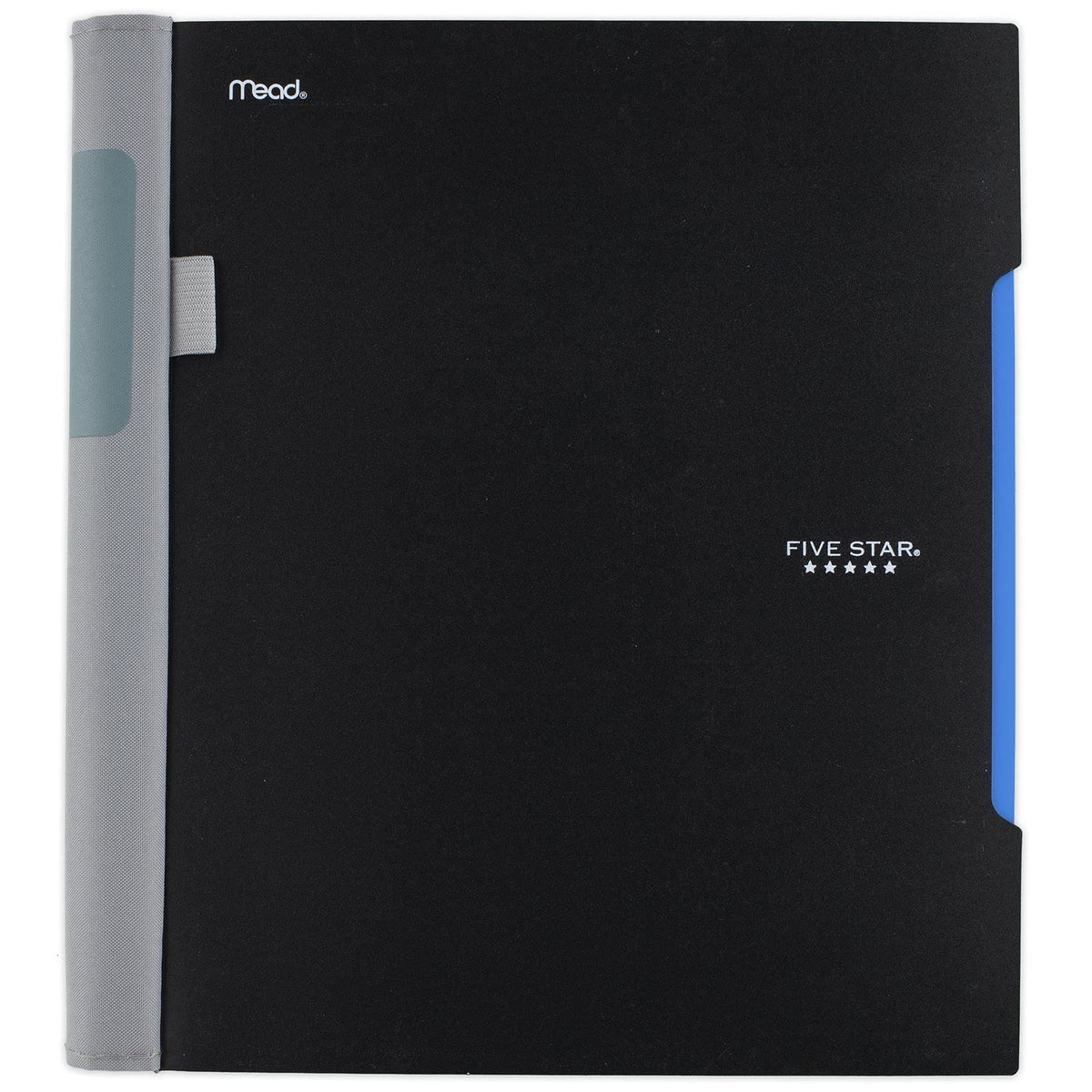 Five Star Advance Spiral Notebook, 1 Subject, College Ruled Paper, 100 Sheets, 11" x 8-1/2", Black
