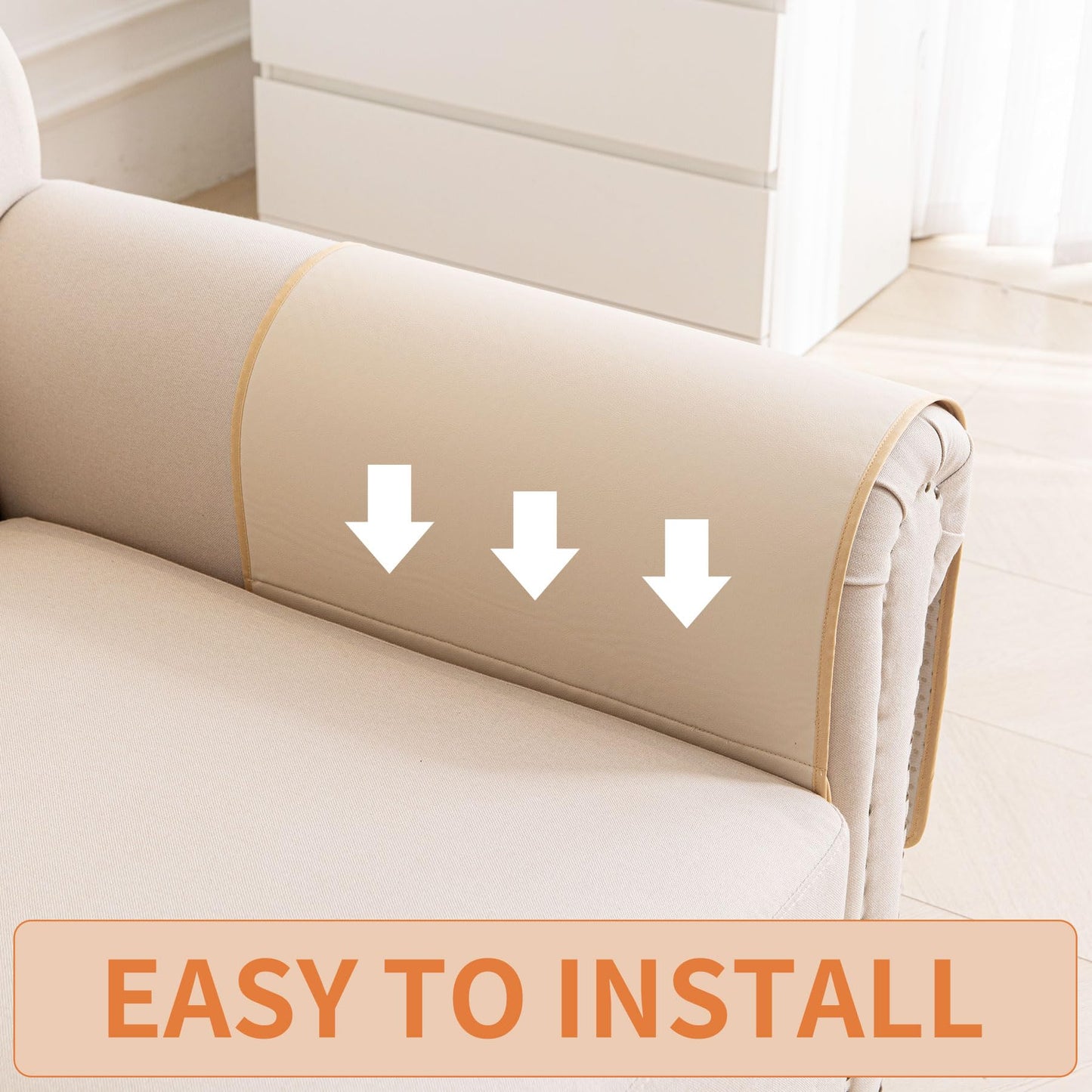 HAOMAIJIA Sofa Armrest Organizer, Remote Control Holder for Recliner Couch